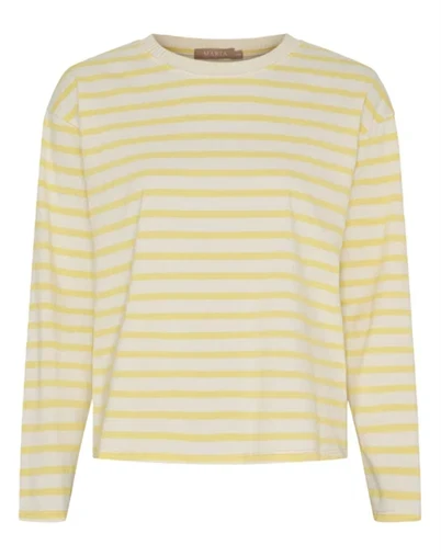 Marta du Chateau - MDCKara Langærmet Trøje - Yellow